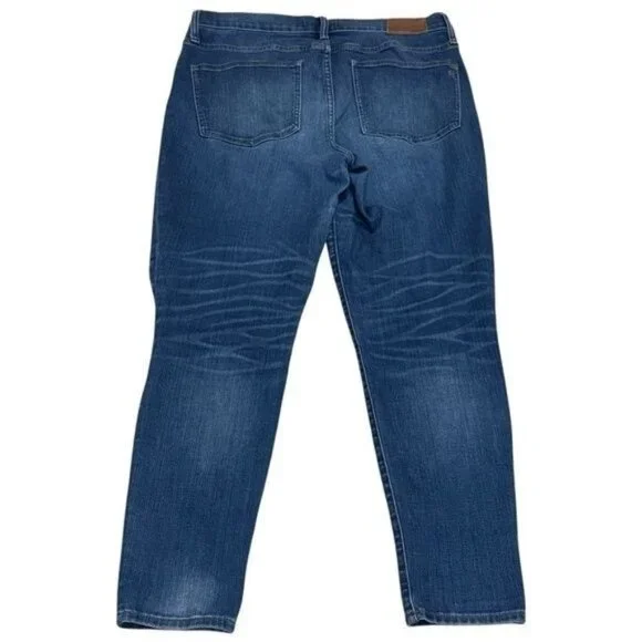 Madewell 9” High-Rise Skinny Jeans Medium Wash Comfort Capsule Summer 30 - Picture 4 of 9